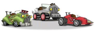 Frisierte Karts